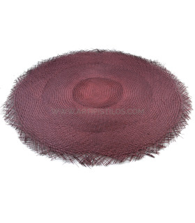 Disco De Buntal. 40 Cms, Sin Apresto 3x3 - materiales para tocados - materiales para tocados - materiales para tocados - materiales para tocados - mat