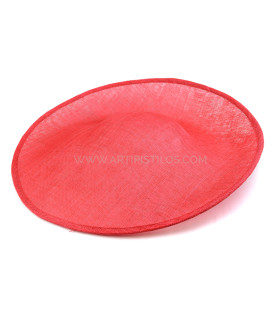 Base Sinamay "berkshire" Vermelho - asa