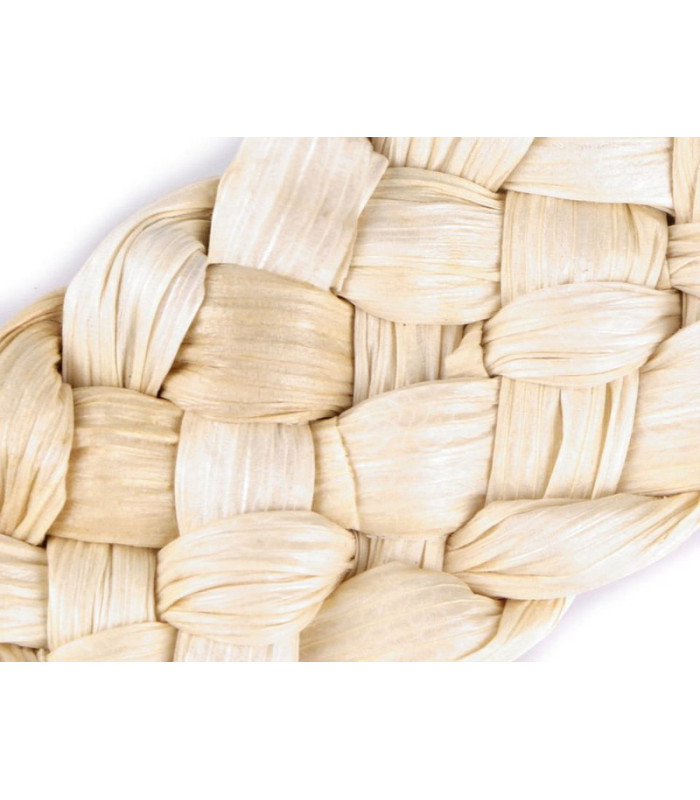 Natural Braided Corn Straw Ribbon