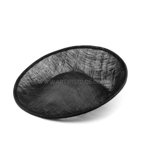 Base De Sinamay Para Tocados "brest" Negro