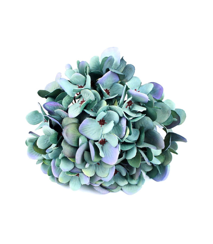BOUQUET DE HORTÊNSIAS DE TEÇIDO "NABIRA".