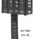 LEATHER RAYON RIBBON BIAS