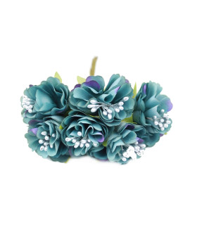 BOUQUET 6 FABRIC FLOWERS