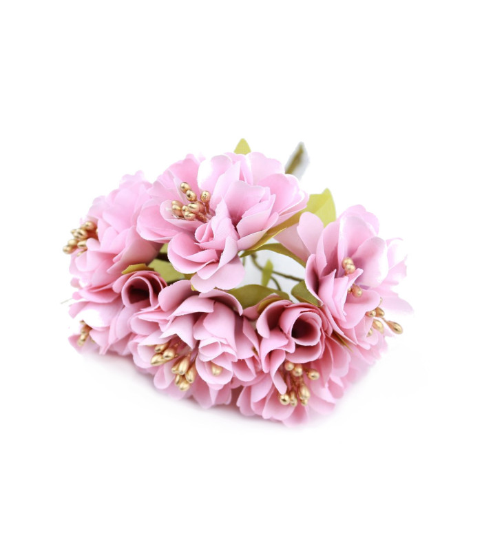 STRAUß AUS 6 MINIBLUMEN AUS STOFF