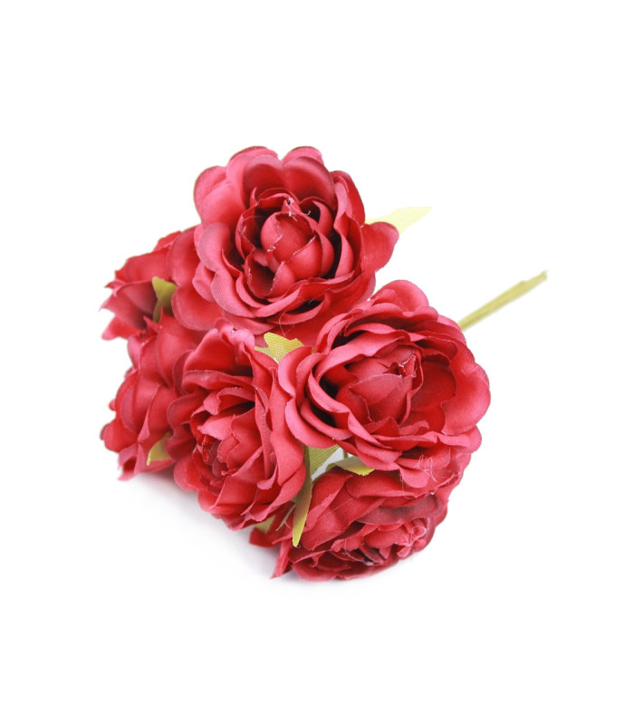 BOUQUET 6 FABRIC FLOWERS