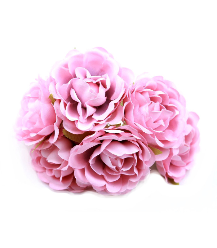 BOUQUET 6 FABRIC FLOWERS