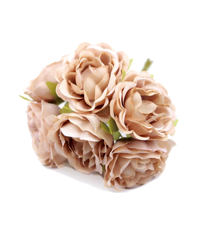 BOUQUET 6 FABRIC FLOWERS
