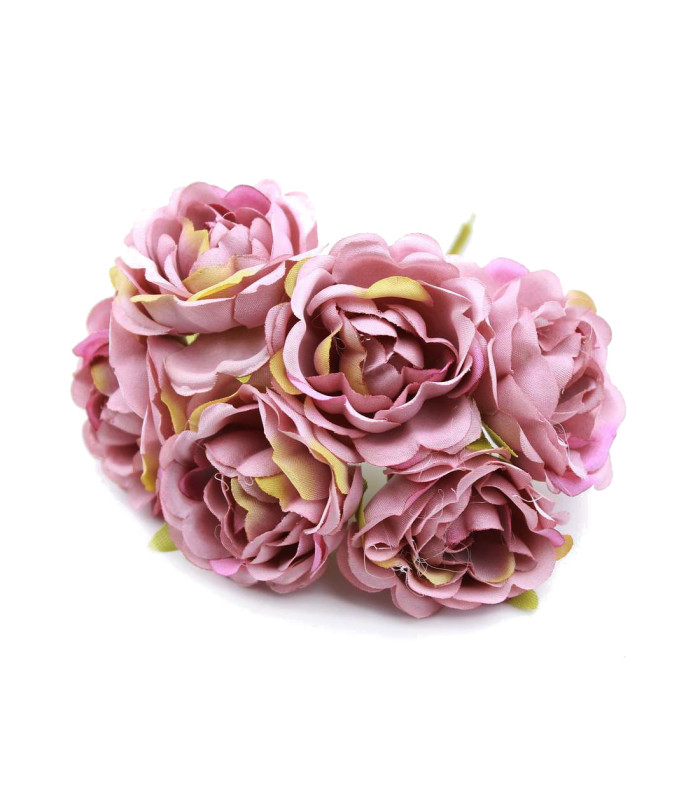 BOUQUET 6 FABRIC FLOWERS