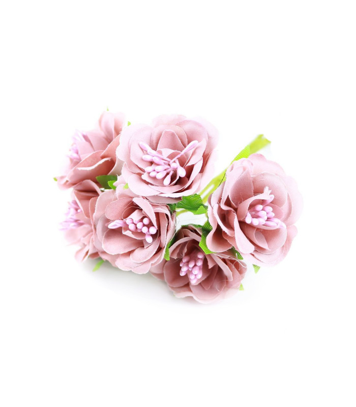 POMO DE FLORES DE TELA (6 UDS) "BREMEN"