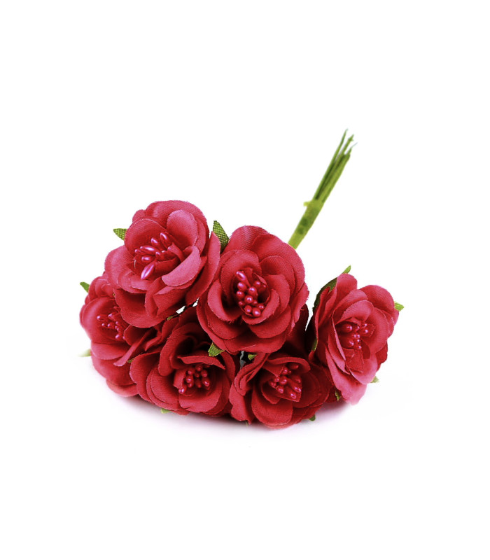 POMO DE FLORES DE TELA (6 UDS) "BREMEN"