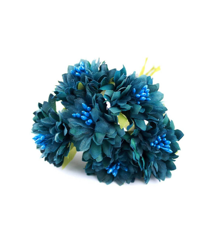 BOUQUET 6 FABRIC FLOWERS
