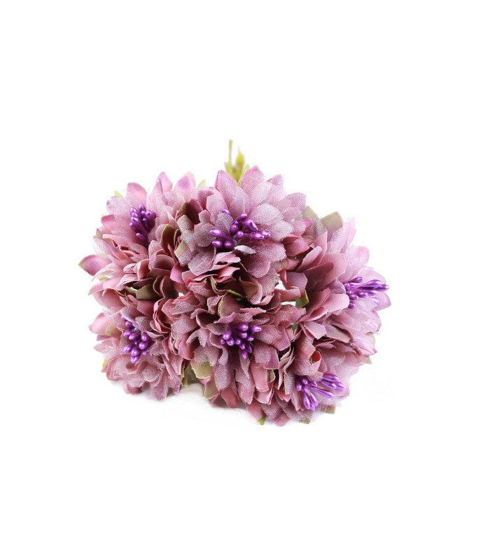 BOUQUET 6 FLORES DE TECIDO