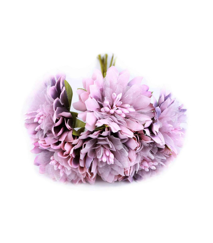 BOUQUET 6 FLORES DE TECIDO