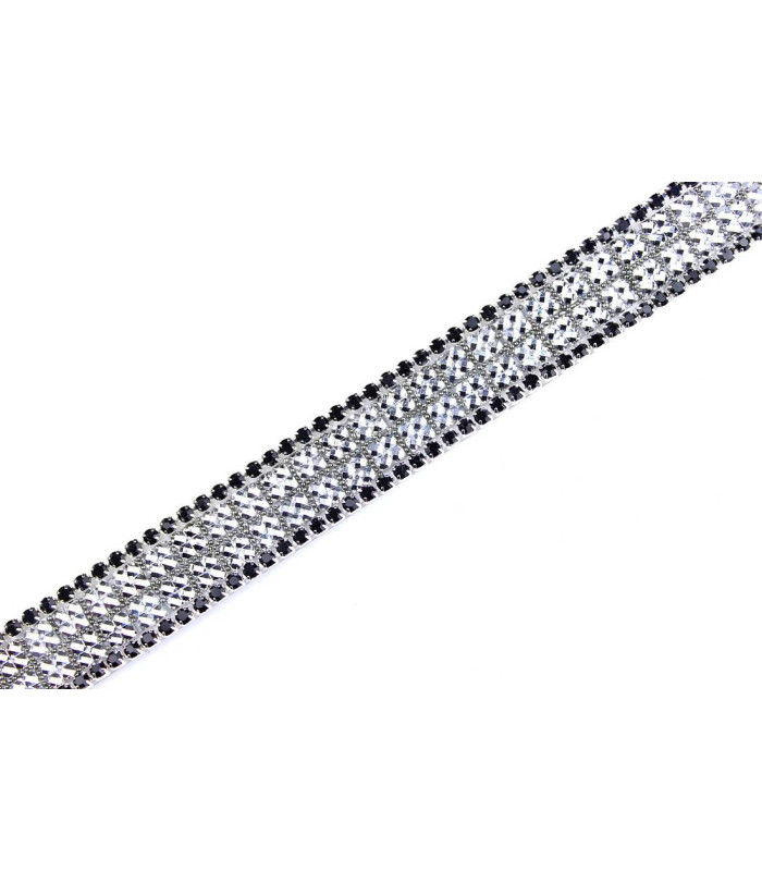 FITA TERMOADESIVA DE STRASS 7 mm X 1 metro