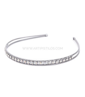 Diadema Doble Con Strass "palais" - accesorios - accesorios - accesorios - accesorios - accesorios - accesorios - accesorios - accesorios - complement