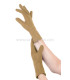 SUEDE GLOVES 22 CM