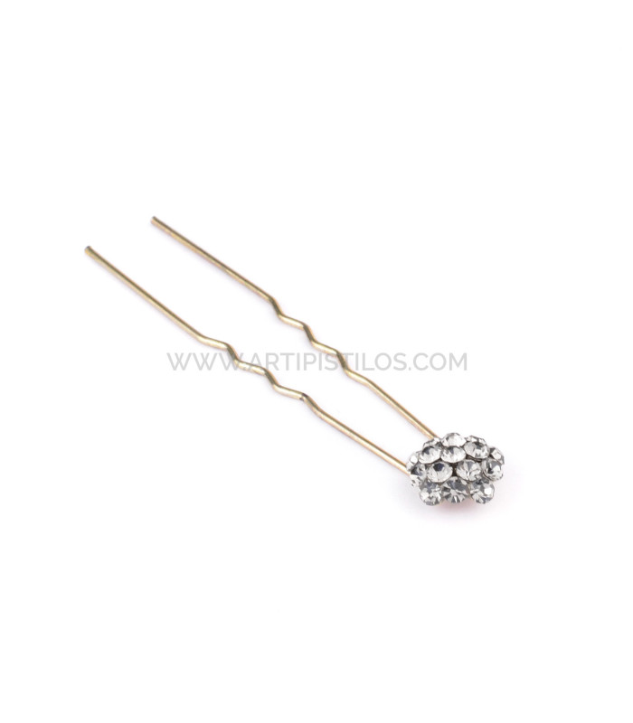 HORQUILLA CON STRASS "ANTARA"