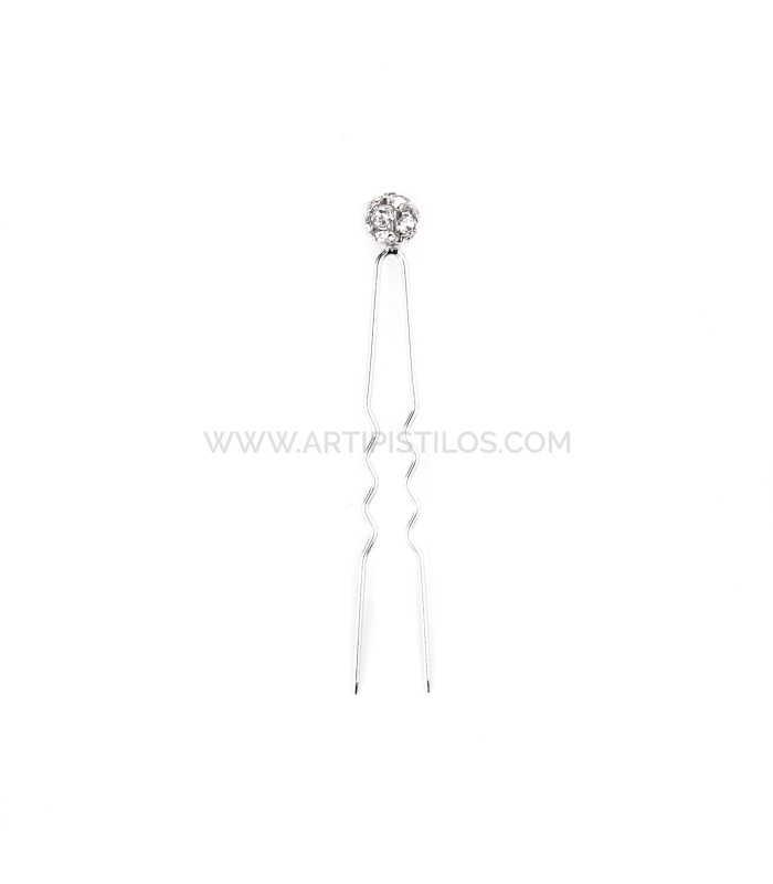HORQUILLA CON STRASS "ALBA"