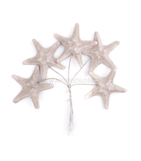 Estrella De Mar De Porcelana Fría 3,5 Cm Nude - tocados para