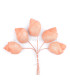 COLD PORCELAIN FLOWER SMOOTH SNAIL 2 X 1,5CM