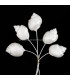 COLD PORCELAIN FLOWER SMOOTH SNAIL 2 X 1,5CM