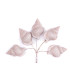 COLD PORCELAIN FLOWER SNAIL 2,9 X 1,8 CM
