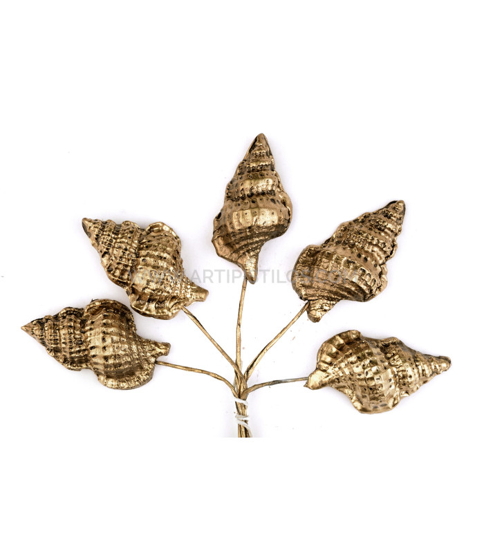 COLD PORCELAIN FLOWER SNAIL 2,9 X 1,8 CM