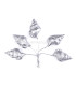COLD PORCELAIN FLOWER SNAIL 2,9 X 1,8 CM