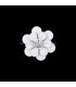 APLICACIÓN FLOR METÁLICA CON STRASS "URAVAN"