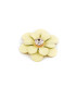 METALLIC FLOWER APPLICATION WITH STRASS "URAVAN"