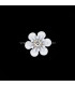 APLICACIÓN FLOR METÁLICA CON STRASS "WALDEN"