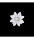 APLICACIÓN FLOR METÁLICA CON STRASS "LIBERTY"