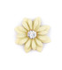 APLICACIÓN FLOR METÁLICA CON STRASS "LIBERTY"