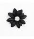 METAL FLOWER APPLICATION WITH STRASS "LIBERTY"