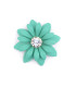 APLICACIÓN FLOR METÁLICA CON STRASS "LIBERTY"