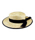 Natural straw hat "BRIANNA"