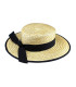 Natural straw hat "BRIANNA"