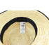 Natural straw hat "BRIANNA"