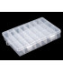 Plastic Bead Storage Box 14x20x4 cm