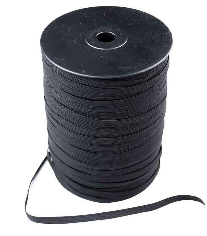 Elastic rubber - Bicolor 8 mm X 1 mt.