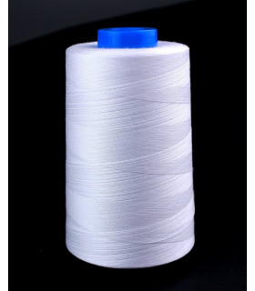 Polyester Sewing Thread - 5,000 Meters White - metre