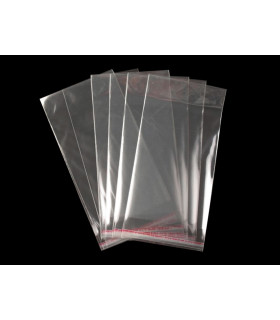 Self-adhesive bags 100 pcs. 11 x 20 cm