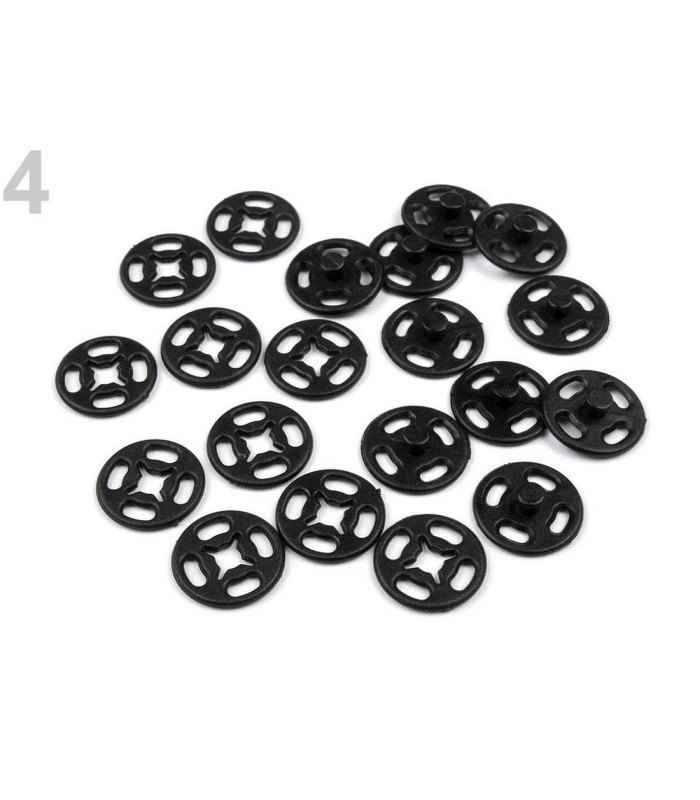 Plastic snaps 13 mm