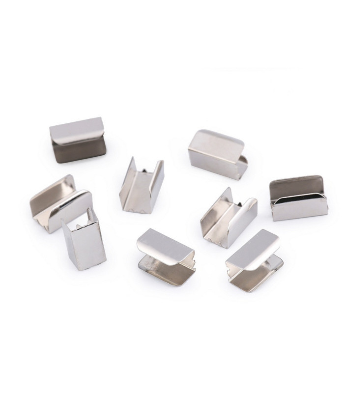 Metal conector / End cord 9 x 15 mm
