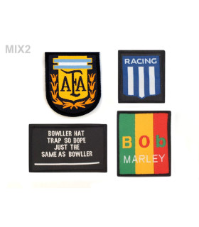 Mix De Aplicaciones Termoadhesivas S/foto - tela para ropa