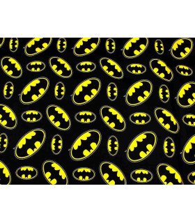 TEJIDO 100% ALGODÓN - BATMAN - 50 cm x 110 cm