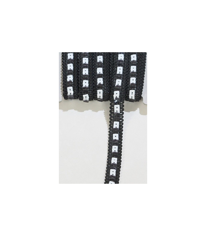 SQUARE SEQUINS RIBBON BIAS