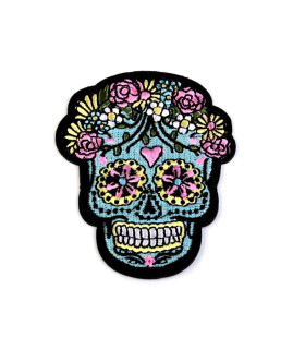 Aplicación Termoadhesiva Bordada "catrina" S/foto - tela para ropa
