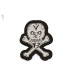MIX EMBROIDERED THERMO-ADHESIVE SKULL APLICATION