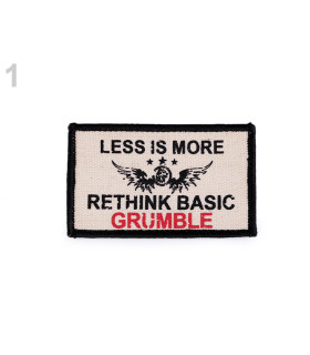 Mix Embroidered Thermo-adhesive Aplications Beige